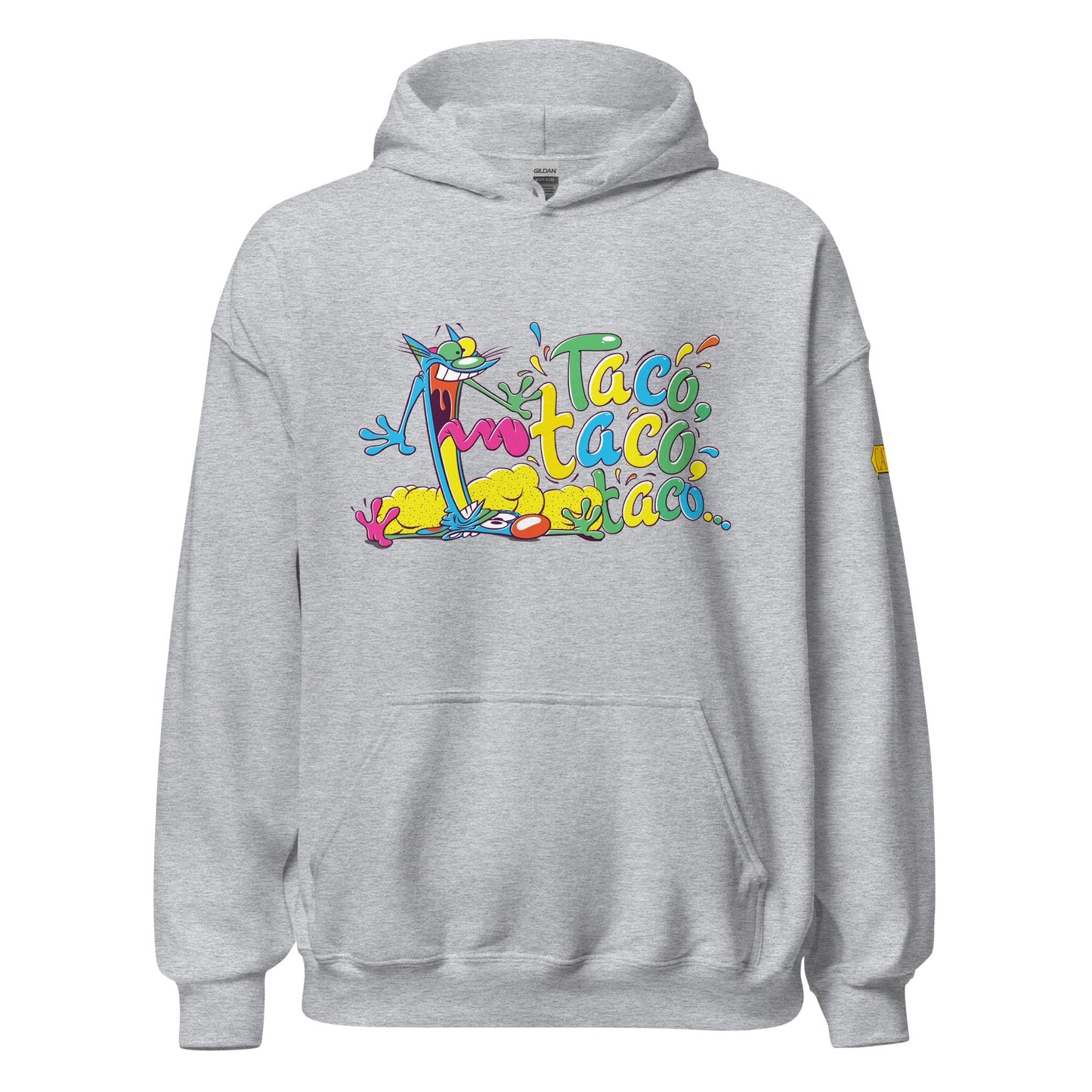 CatDog Taco Taco Taco Adult Hooded Sweatshirt - Paramount Shop