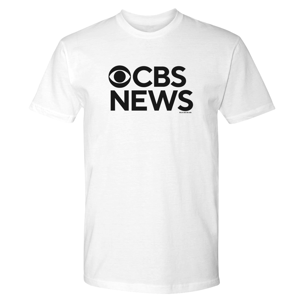 CBS News Logo Adult Short Sleeve T - Shirt - Paramount Shop