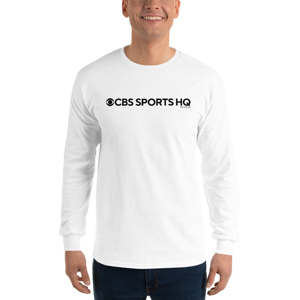 CBS Sports HQ Logo Adult Long Sleeve T - Shirt - Paramount Shop