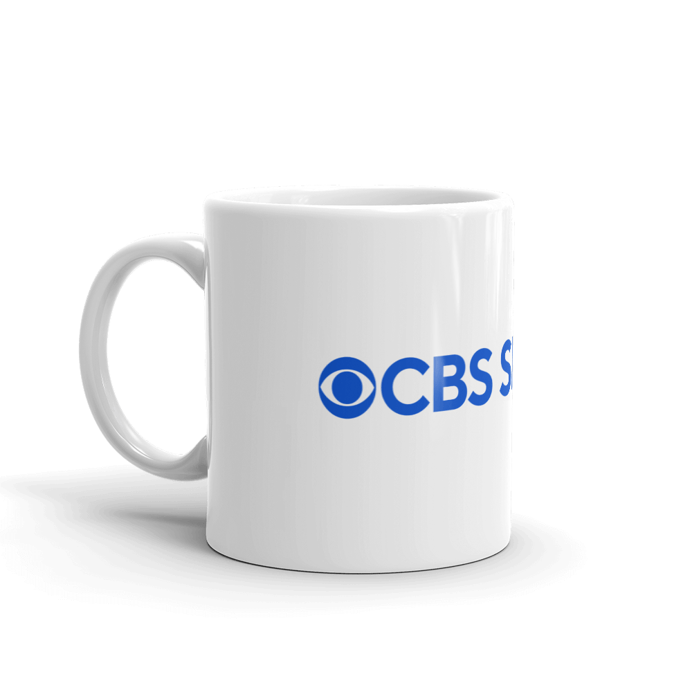 CBS Sports HQ Logo White Mug - Paramount Shop