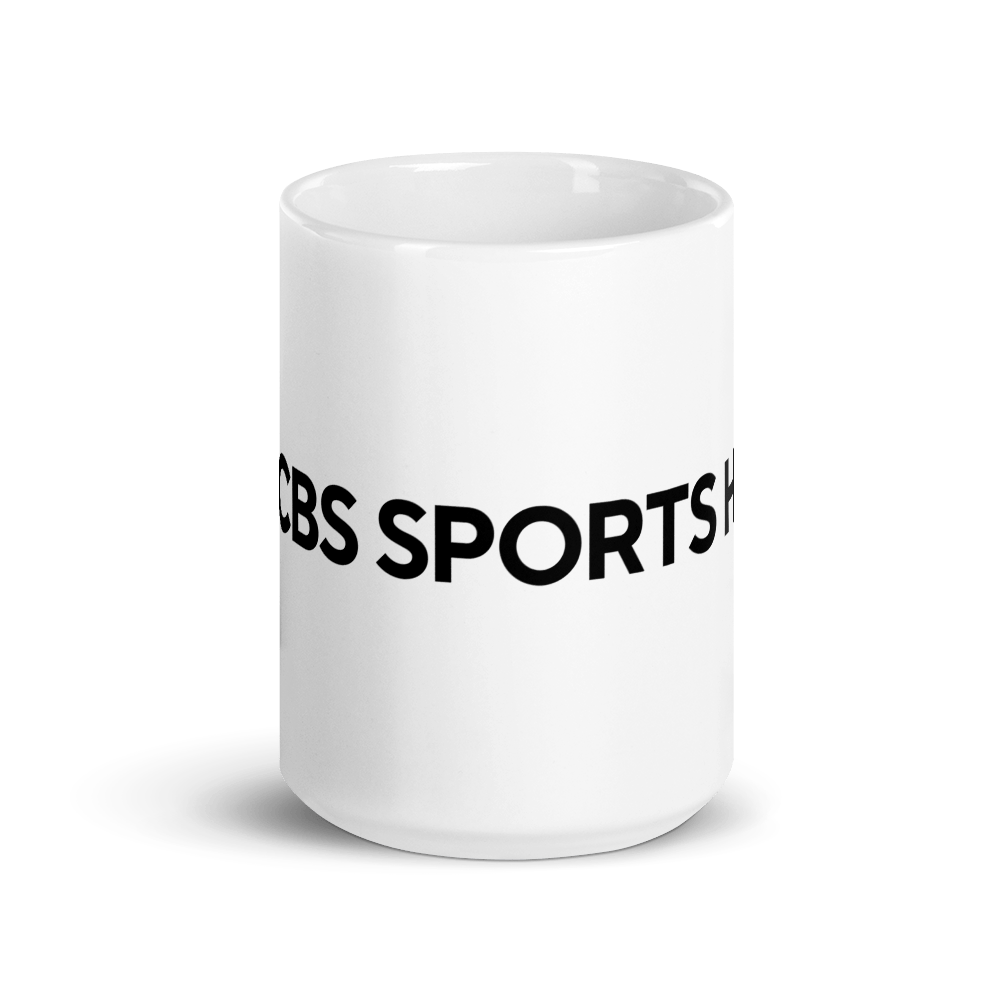 CBS Sports HQ Logo White Mug - Paramount Shop