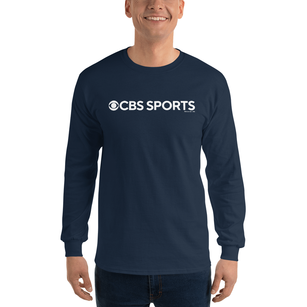 CBS Sports Logo Adult Long Sleeve T - Shirt - Paramount Shop