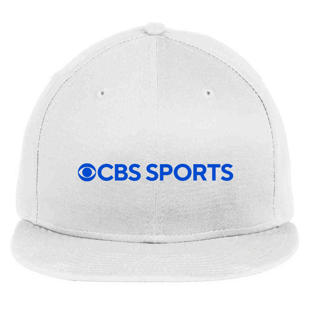 CBS Sports Logo LOGO Embroidered Flat Bill Hat - Paramount Shop