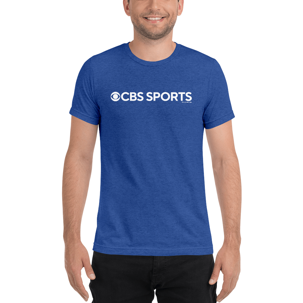 CBS Sports Logo Unisex Tri - Blend T - Shirt - Paramount Shop