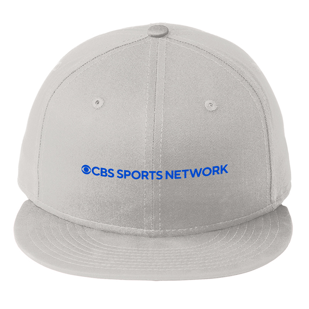 CBS Sports Network Logo Embroidered Flat Bill Hat - Paramount Shop