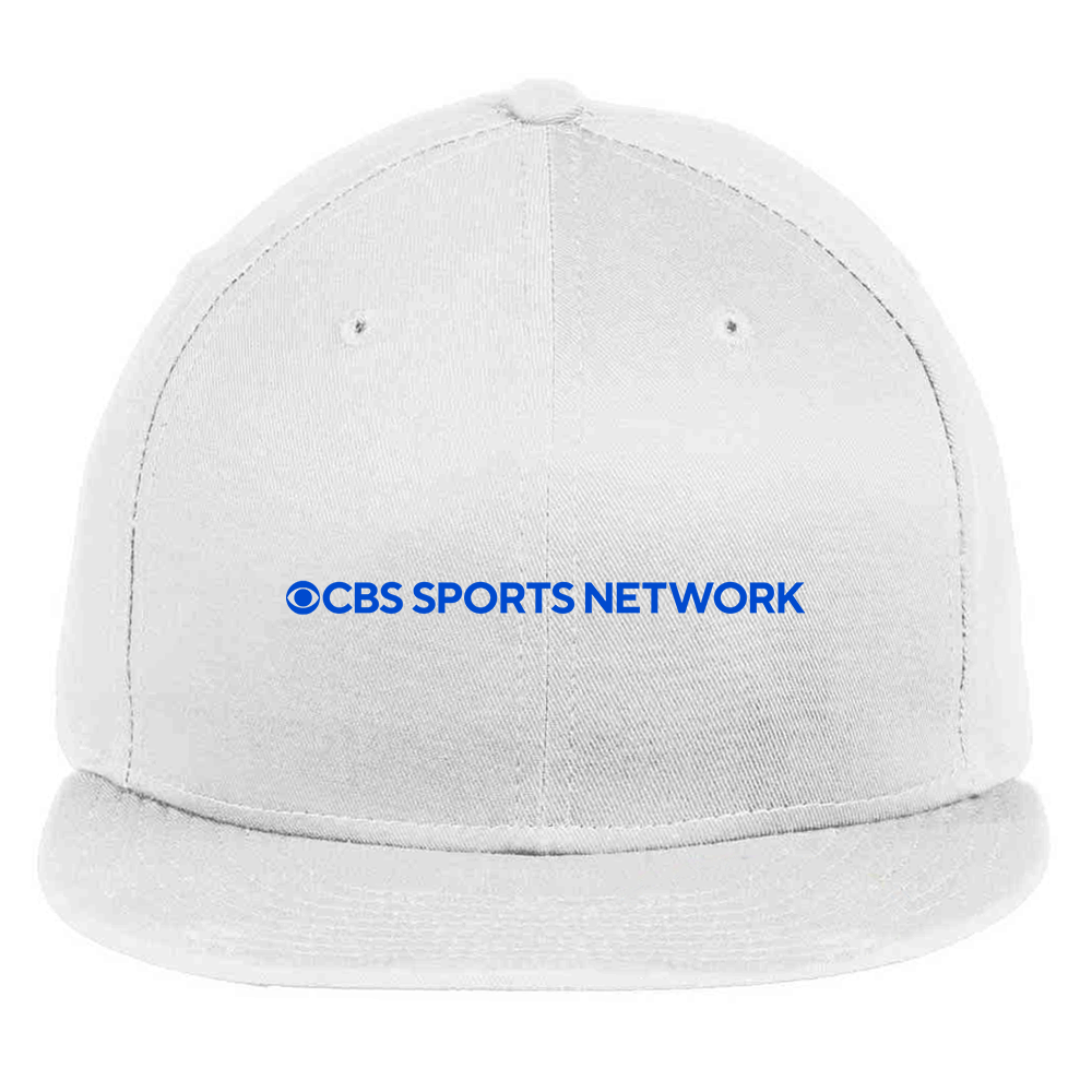 CBS Sports Network Logo Embroidered Flat Bill Hat - Paramount Shop