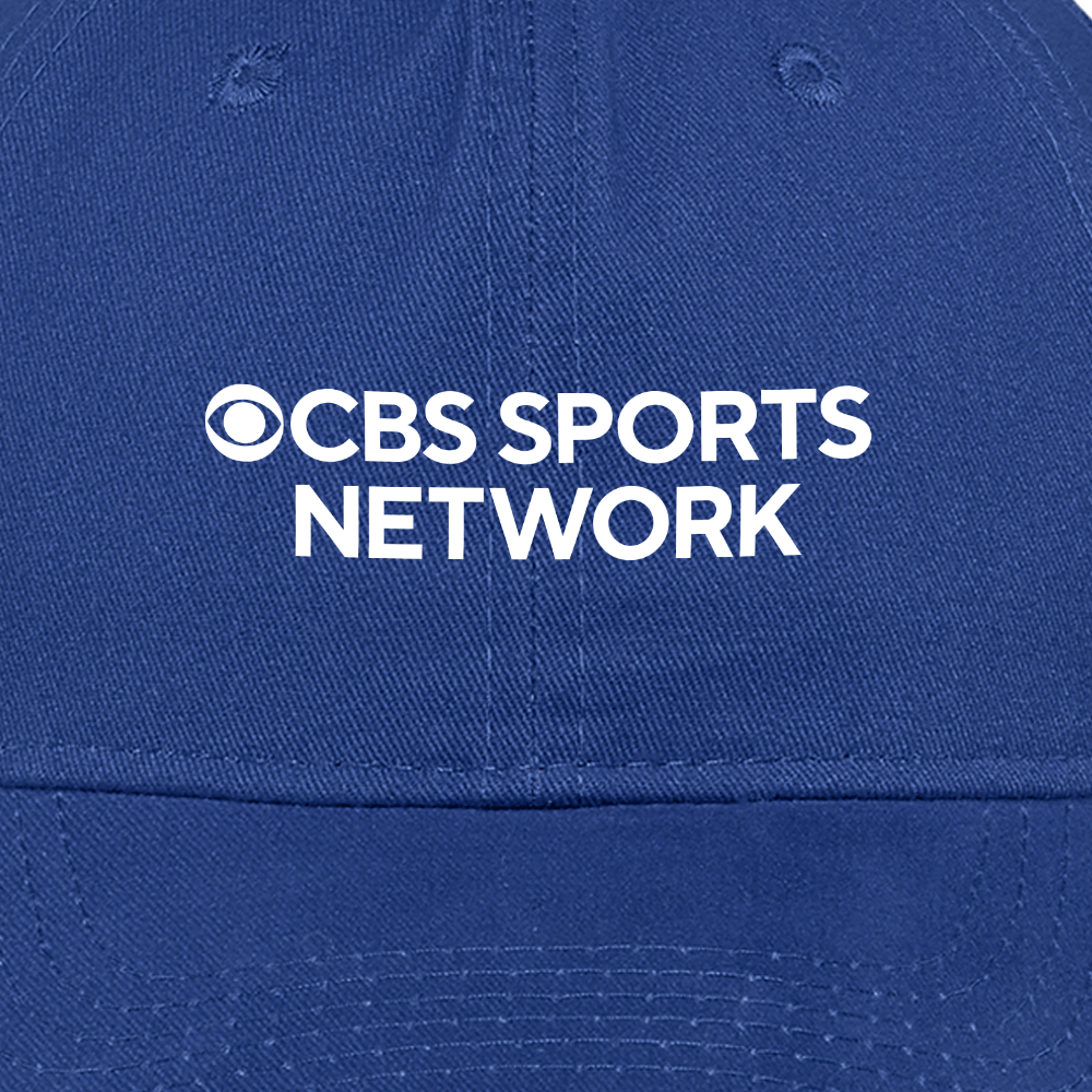 CBS Sports Network Logo Embroidered Flat Bill Hat - Paramount Shop