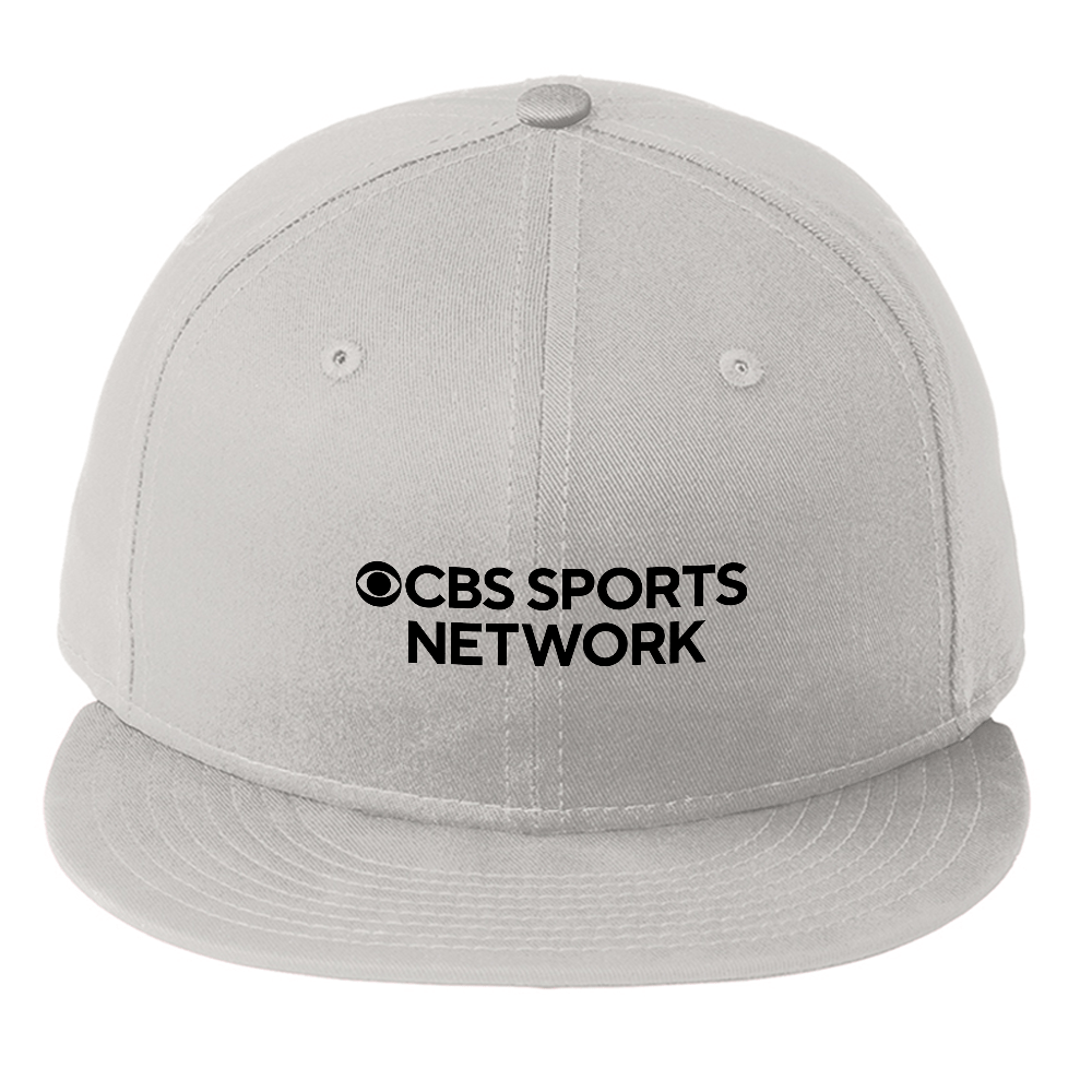 CBS Sports Network Logo Embroidered Flat Bill Hat - Paramount Shop