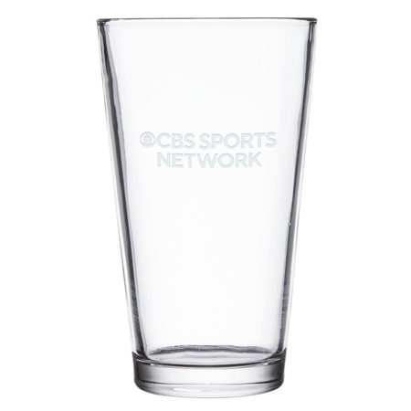 CBS Sports Network Logo Laser Engraved Pint Glass - Paramount Shop
