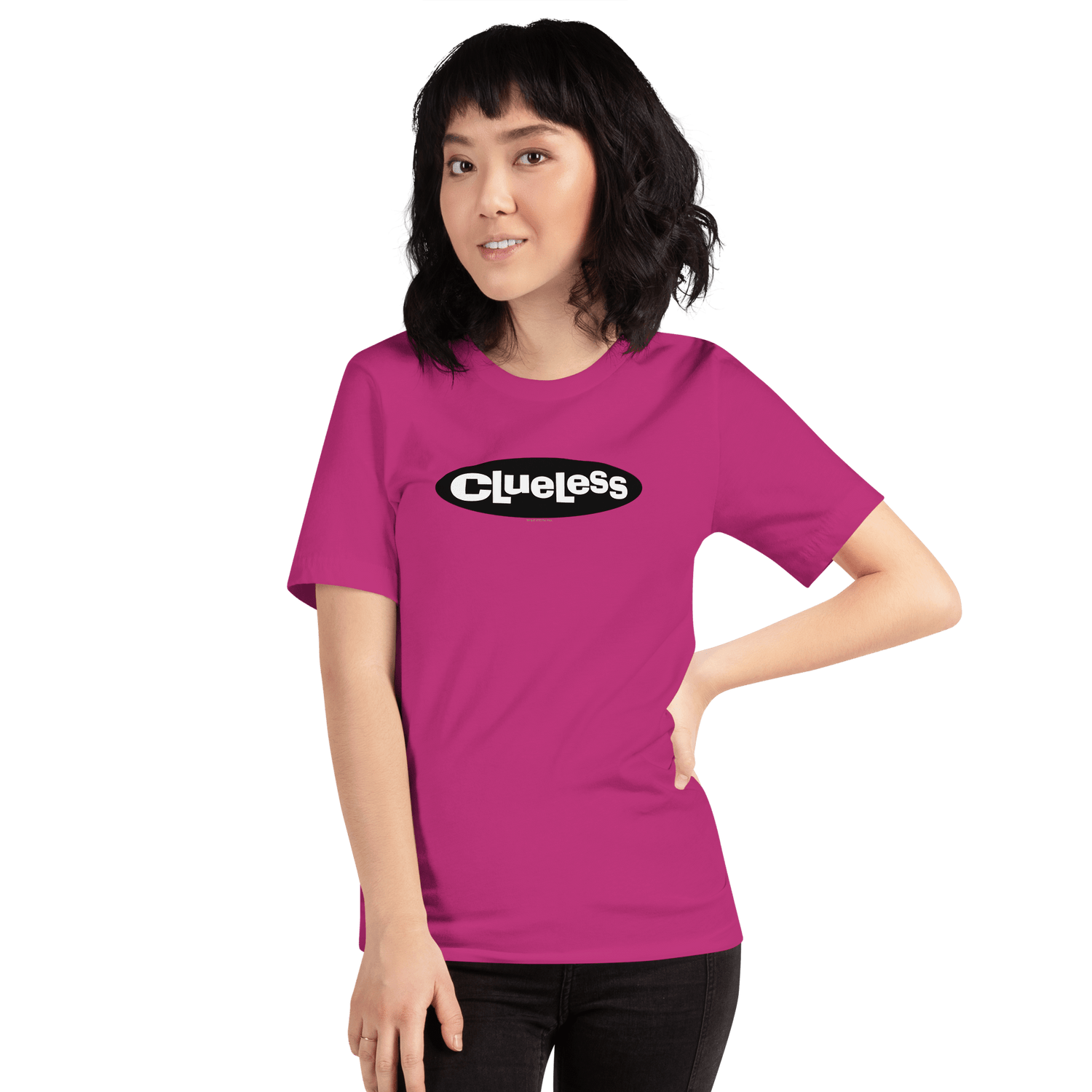 Clueless Logo Adult Short Sleeve T - Shirt - Paramount Shop