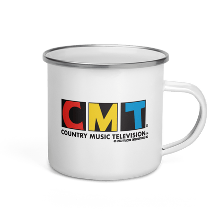 CMT Logo Enamel Camping Mug - Paramount Shop