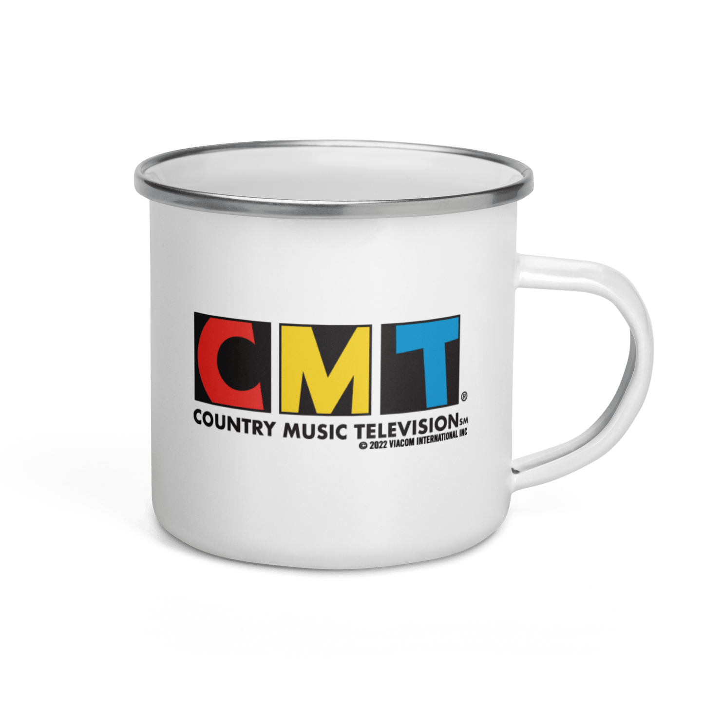CMT Logo Enamel Camping Mug - Paramount Shop