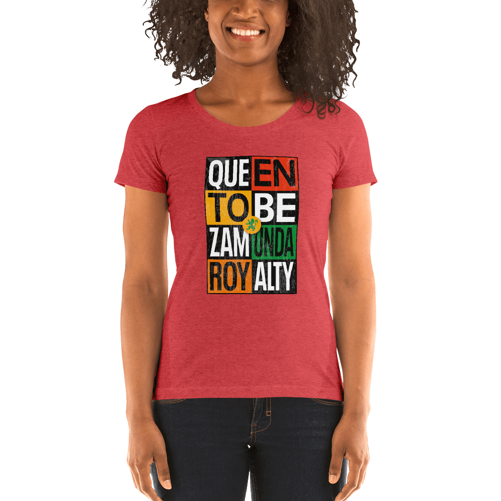 Coming To America Queen To Be Women's Tri - Blend Short Sleeve T - Shirt - Paramount Shop