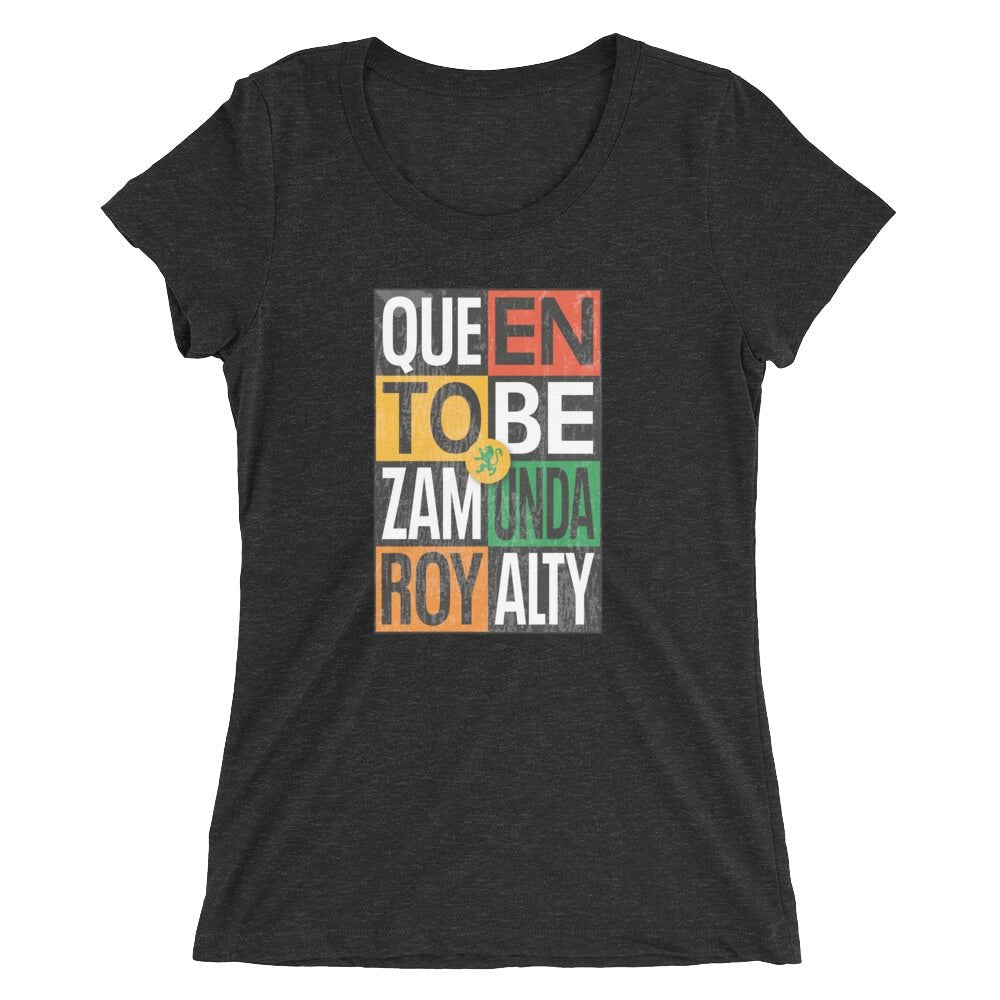 Coming To America Queen To Be Women's Tri - Blend Short Sleeve T - Shirt - Paramount Shop