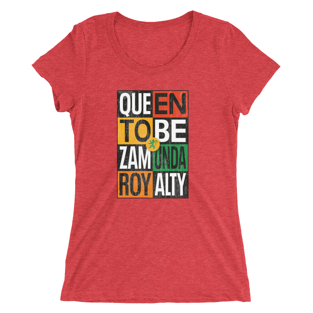 Coming To America Queen To Be Women's Tri - Blend Short Sleeve T - Shirt - Paramount Shop