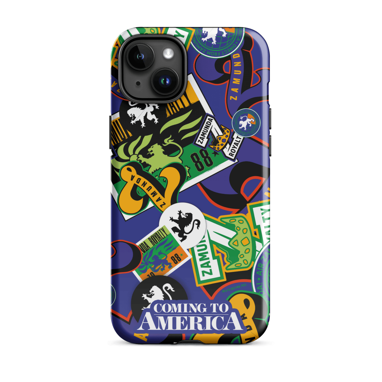 Coming To America Zamunda Pattern Tough Case for iPhone - Paramount Shop