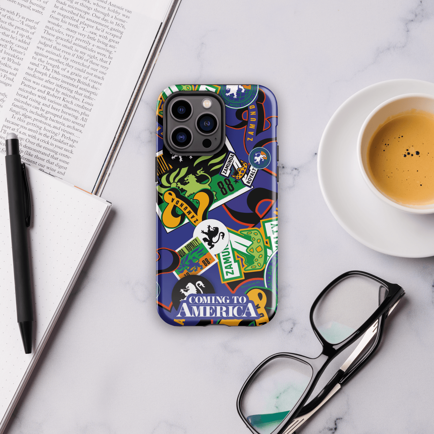 Coming To America Zamunda Pattern Tough Case for iPhone - Paramount Shop