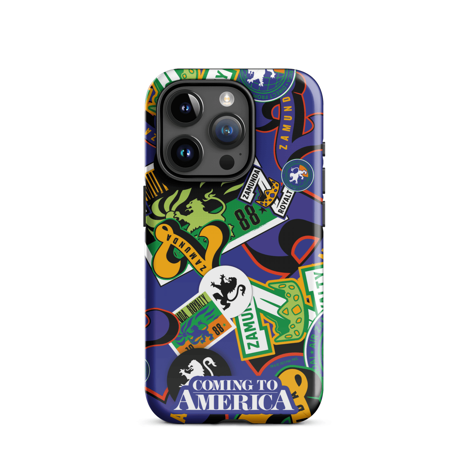 Coming To America Zamunda Pattern Tough Case for iPhone - Paramount Shop