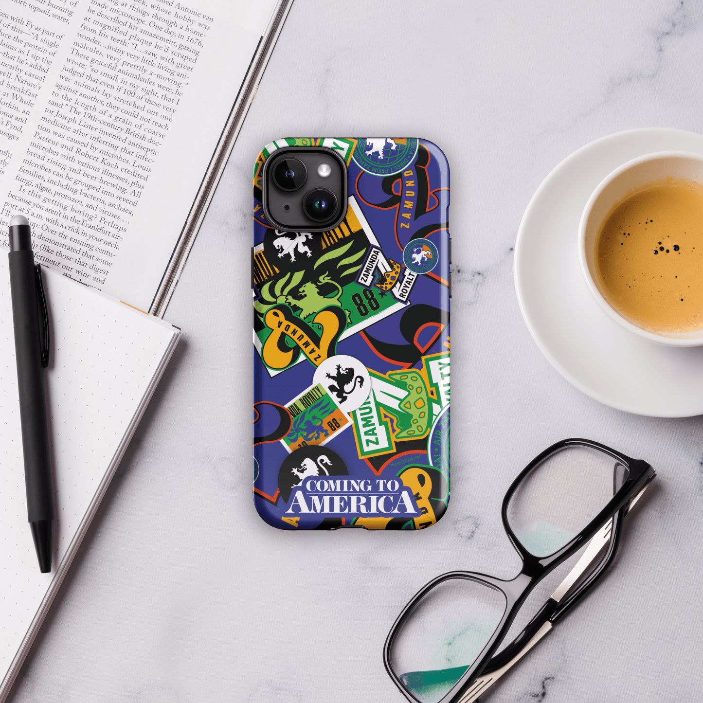 Coming To America Zamunda Pattern Tough Case for iPhone - Paramount Shop