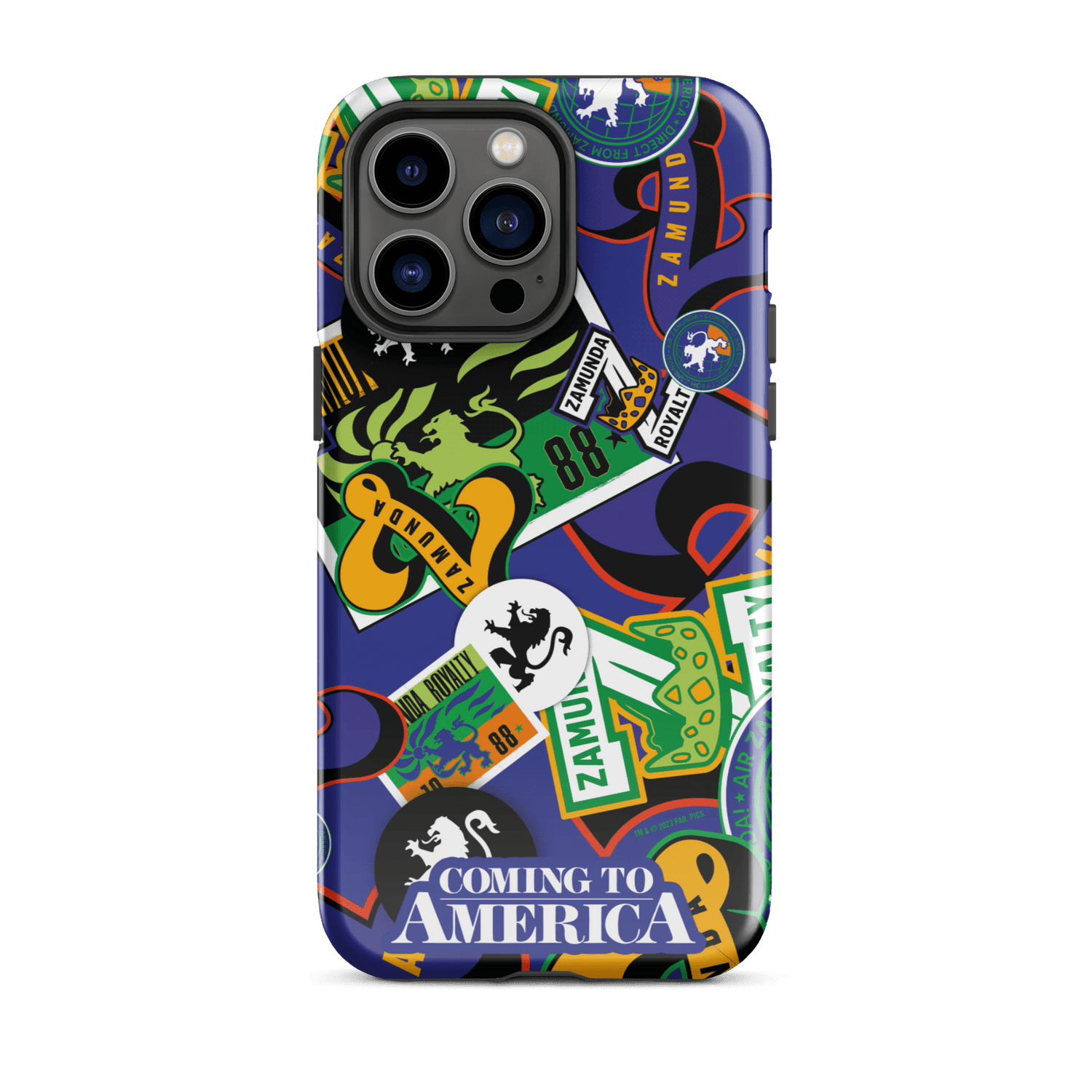 Coming To America Zamunda Pattern Tough Case for iPhone - Paramount Shop