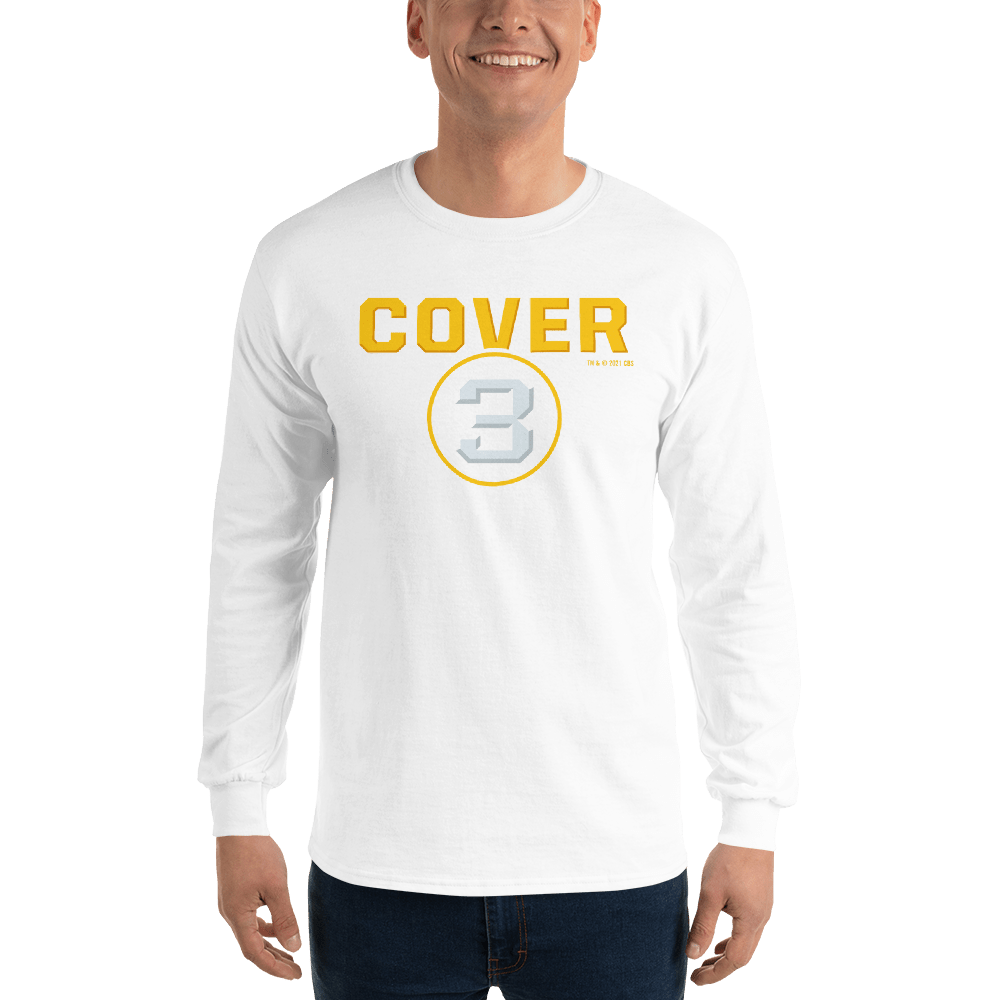 Cover 3 Logo Adult Long Sleeve T - Shirt - Paramount Shop