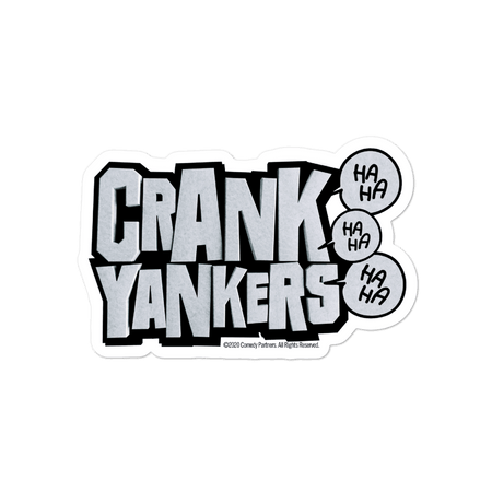 Crank Yankers One Color Logo Die Cut Sticker - Paramount Shop