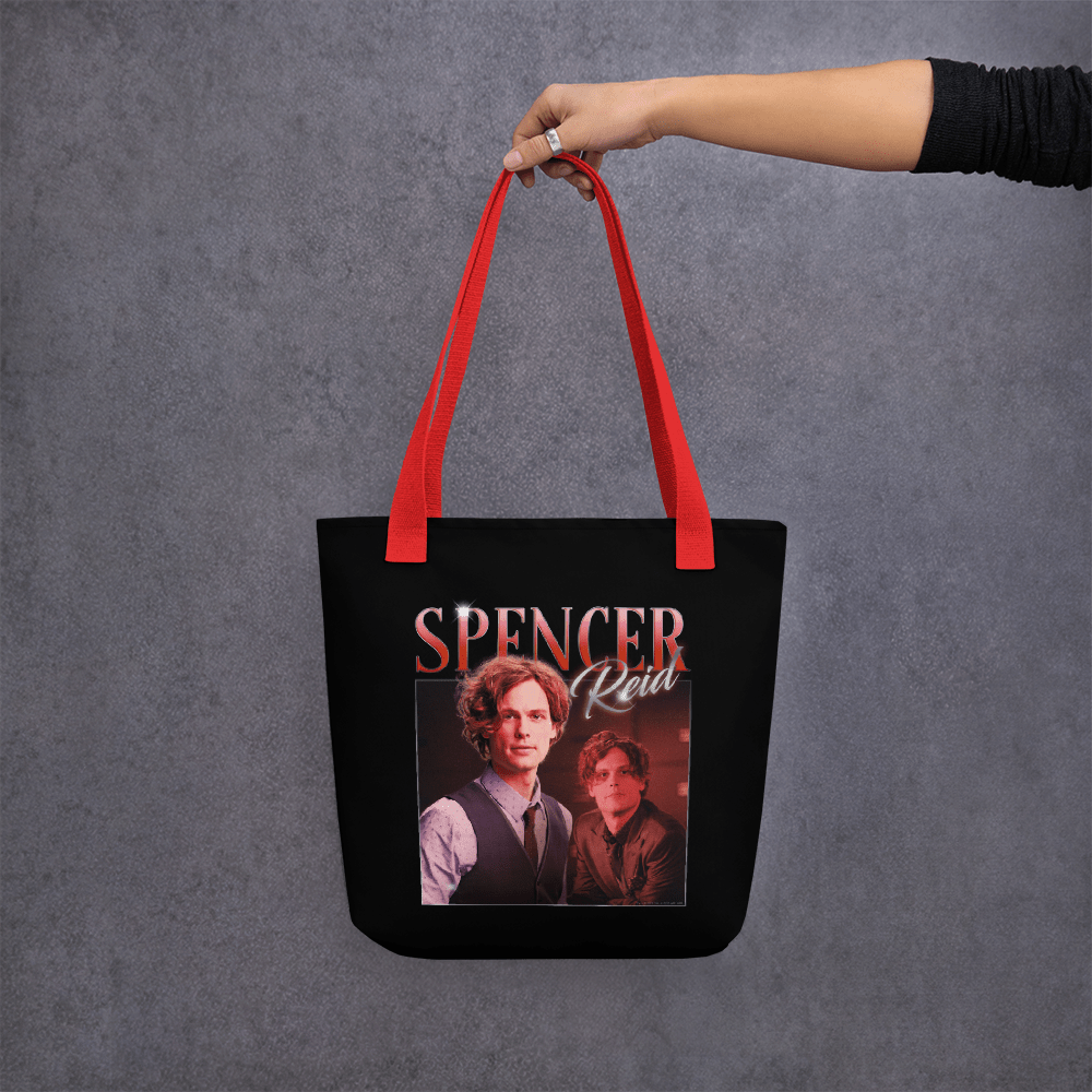 Criminal Minds 80's Spencer Reid Premium Tote Bag - Paramount Shop