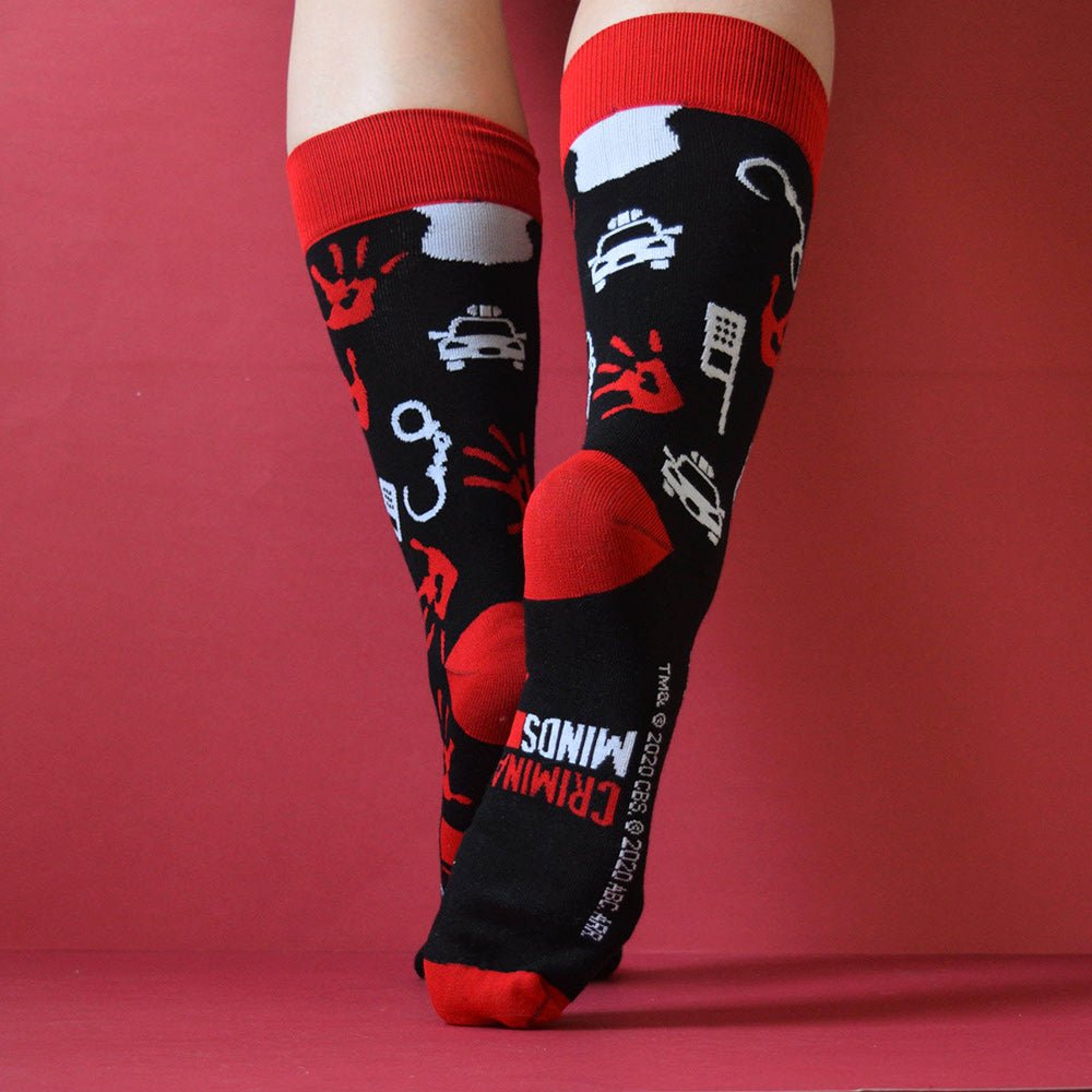 Criminal Minds Icon Mash Up Socks - Paramount Shop