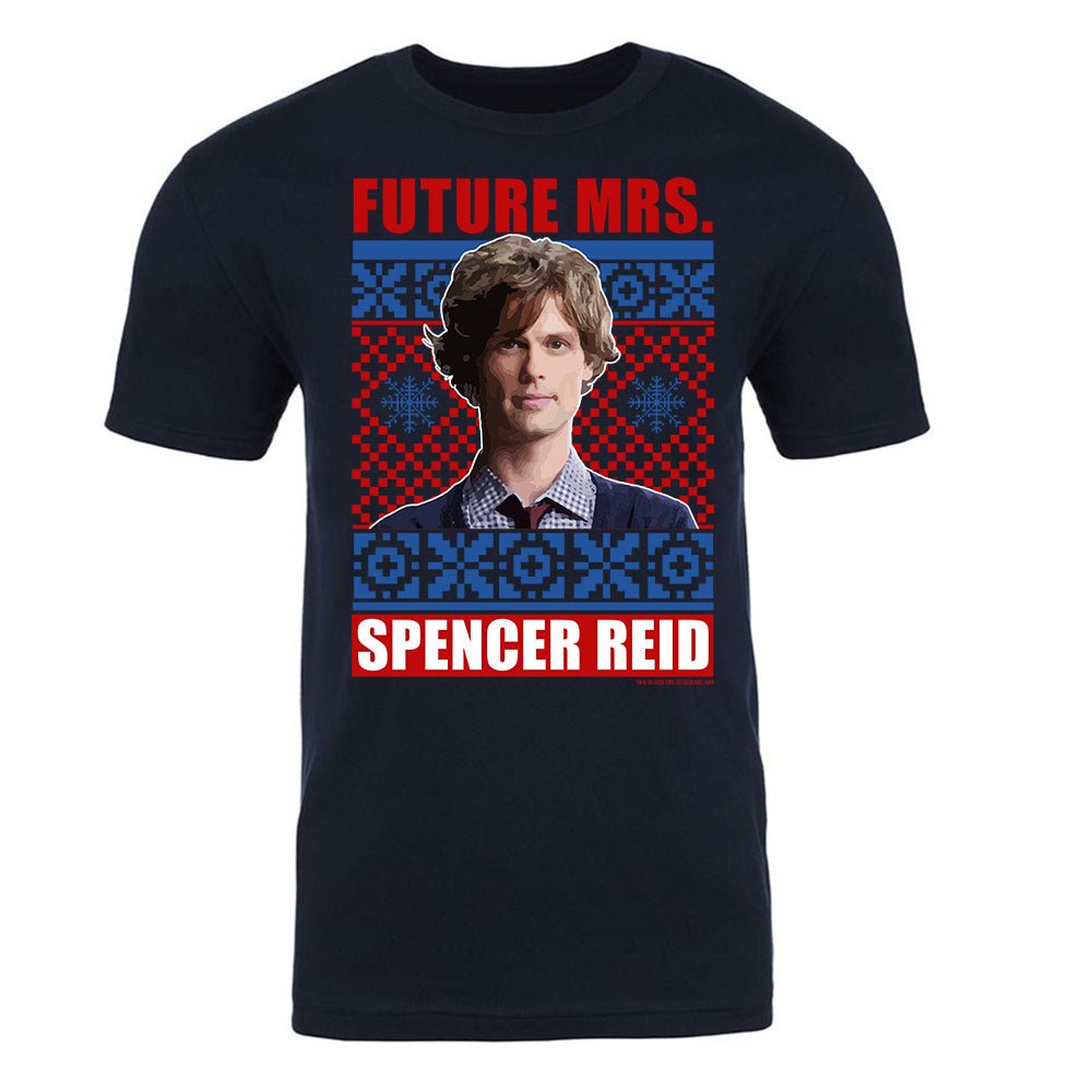 Criminal Minds Mrs. Spencer Reid Holiday Adult Short Sleeve T - Shirt - Paramount Shop