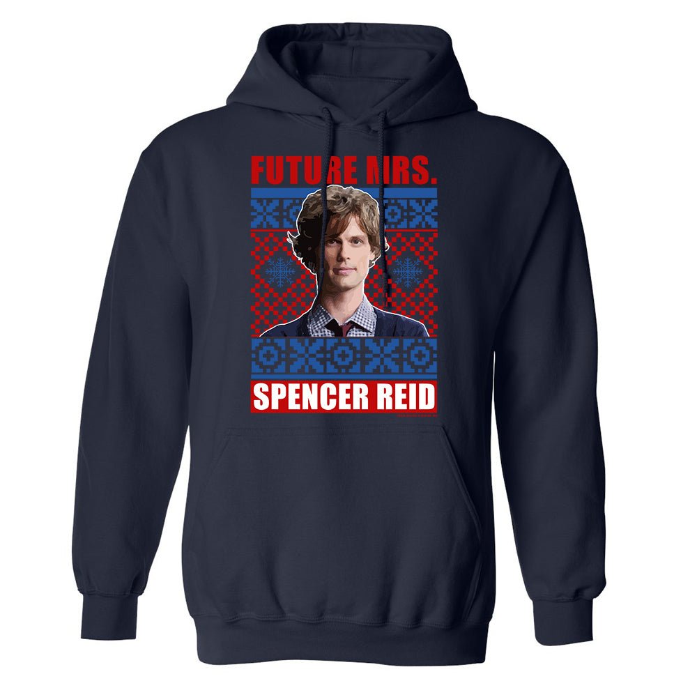 Criminal Minds Mrs. Spencer Reid Holiday Fleece Hooded Sweatshirt - Paramount Shop