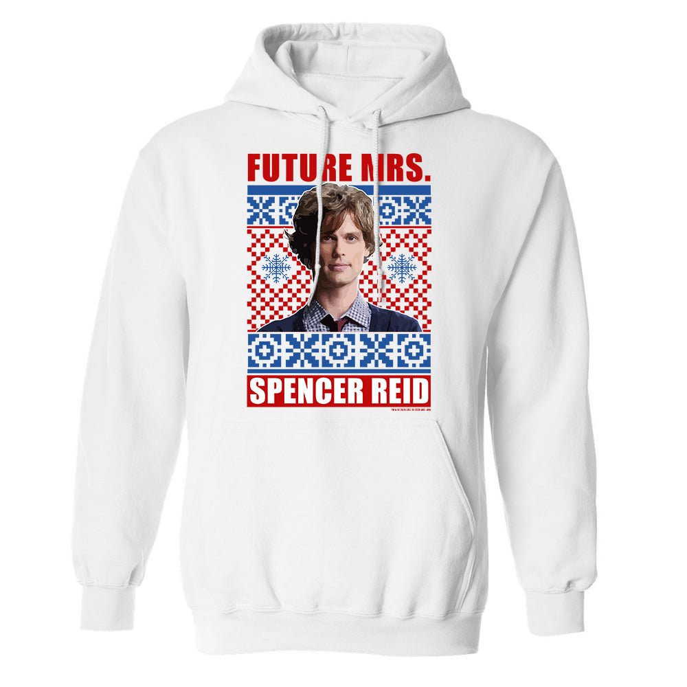 Criminal Minds Mrs. Spencer Reid Holiday Fleece Hooded Sweatshirt - Paramount Shop