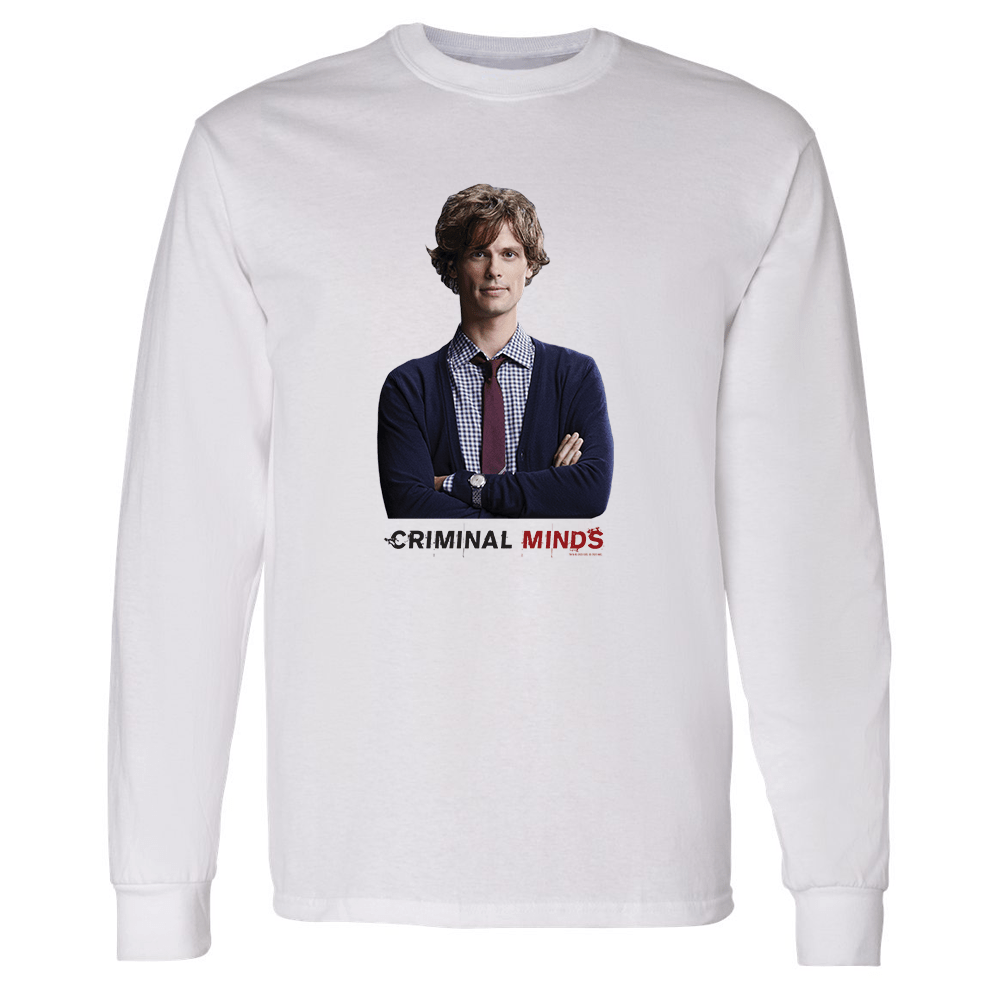 Criminal Minds Spencer Reid Adult Long Sleeve T - Shirt - Paramount Shop