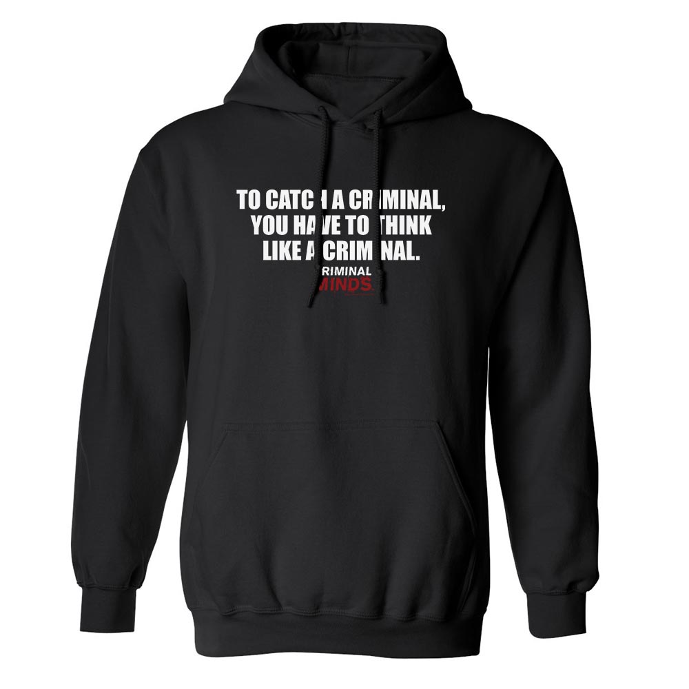 Criminal Minds To Catch a Criminal Fleece Hooded Sweatshirt - Paramount Shop