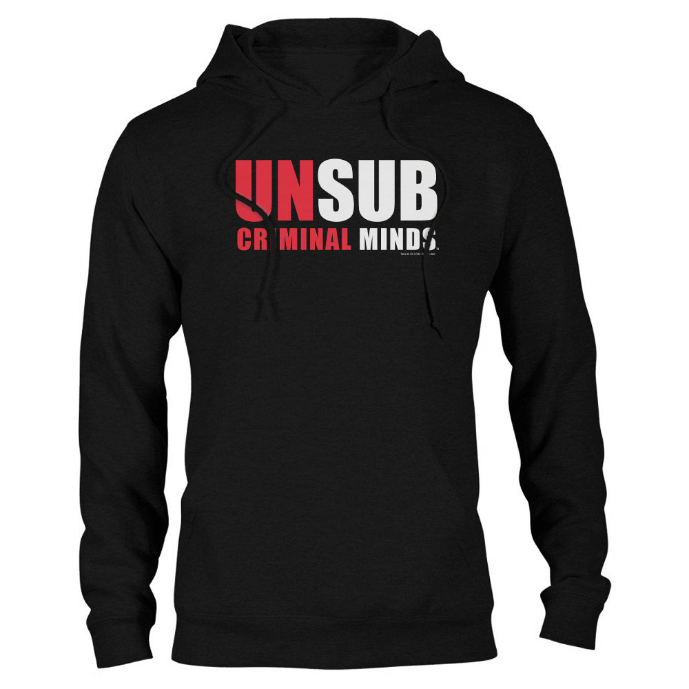 Criminal Minds Unsub Hooded Sweatshirt - Paramount Shop