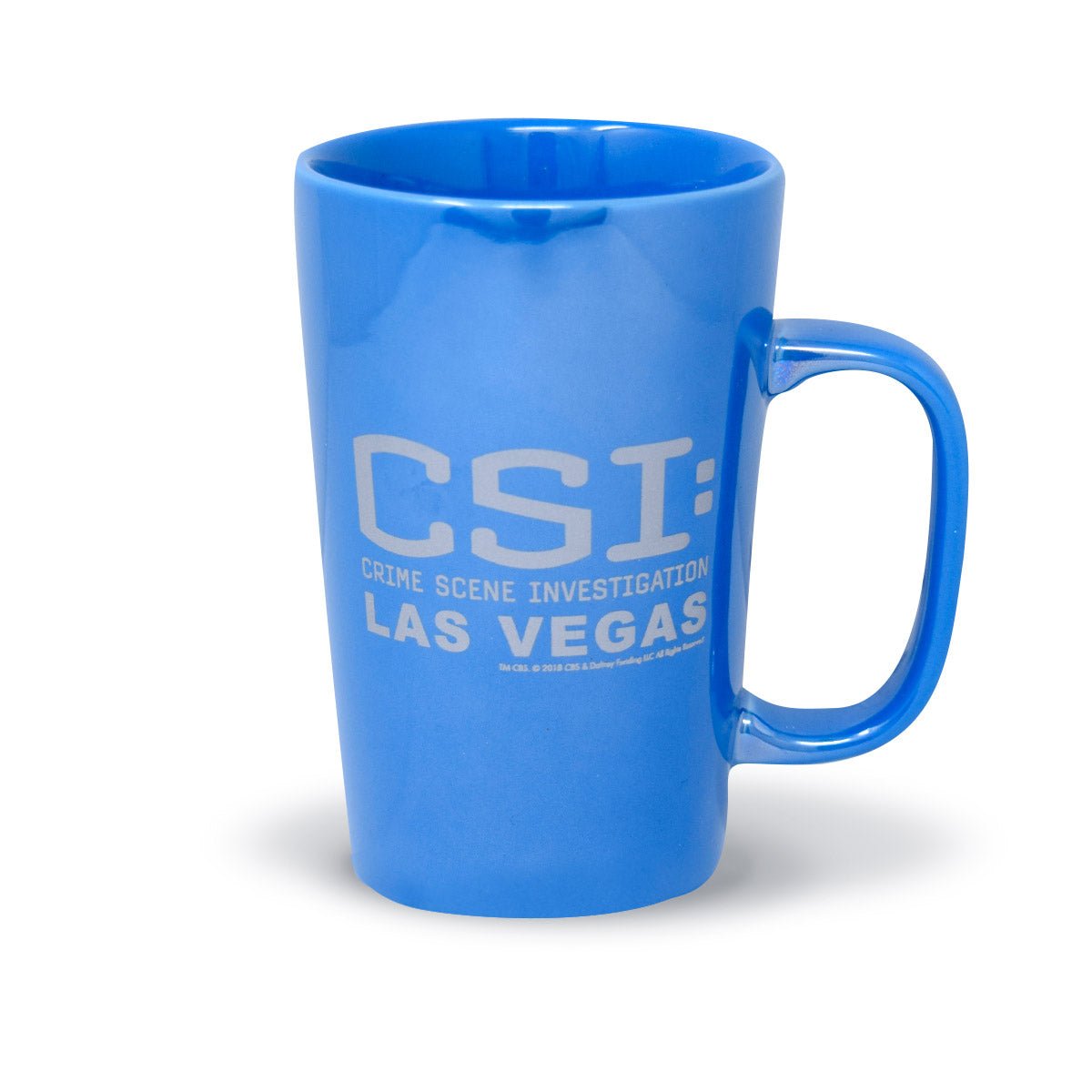 CSI: Crime Scene Investigation Logo Blue Luster Mug - Paramount Shop