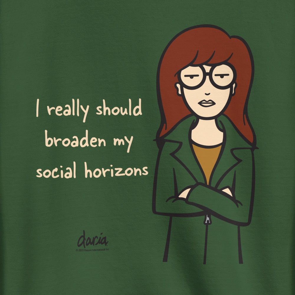 Daria Social Horizons Adult Sweatshirt - Paramount Shop