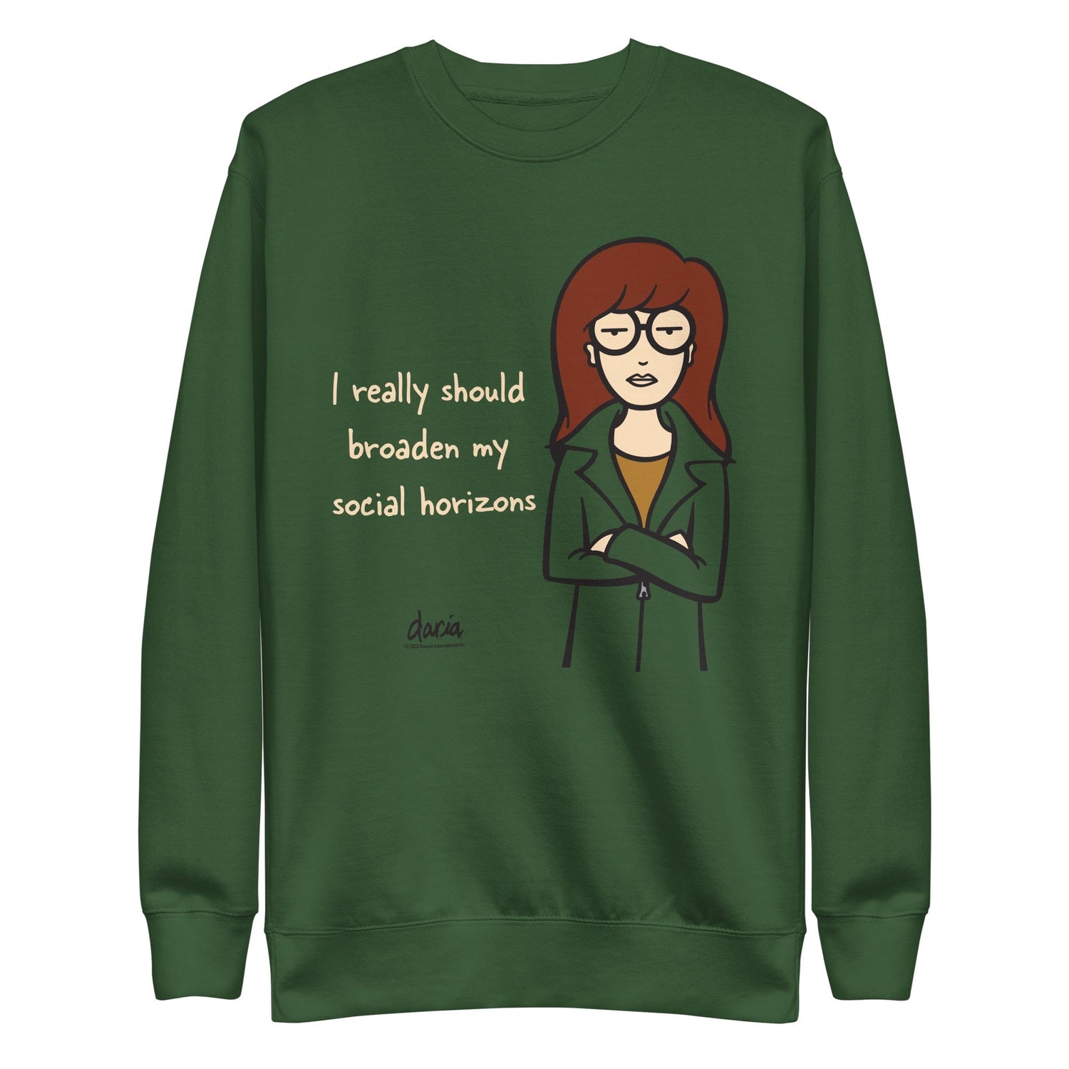 Daria Social Horizons Adult Sweatshirt - Paramount Shop