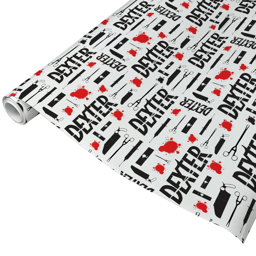 Dexter Icons Pattern Gift Wrap - Paramount Shop