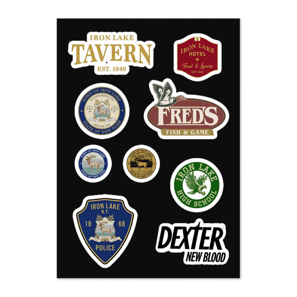 Dexter: New Blood Kiss Cut Sticker Sheet - Paramount Shop