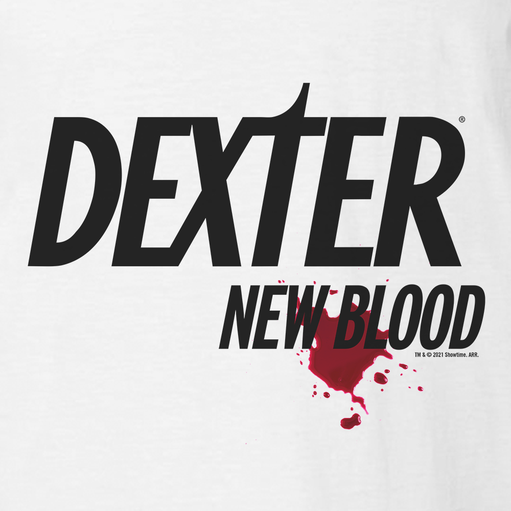 Dexter: New Blood Splatter Logo Adult Short Sleeve T - Shirt - Paramount Shop