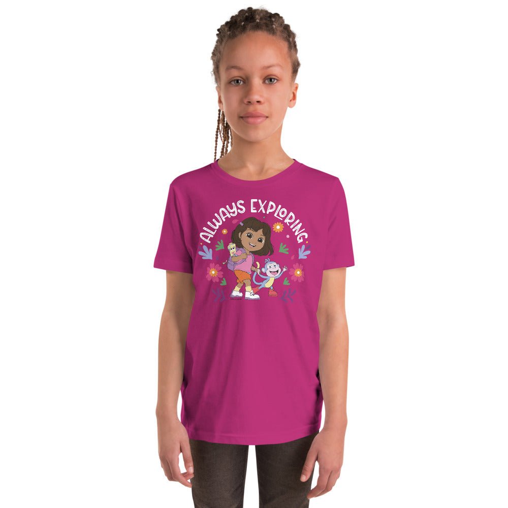 Dora Always Exploring Kids T-Shirt - Paramount Shop