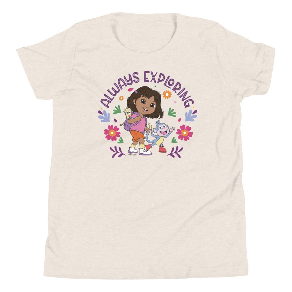 Dora Always Exploring Kids T-Shirt - Paramount Shop