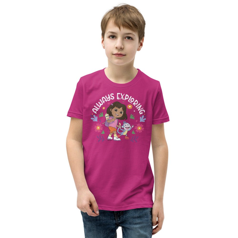 Dora Always Exploring Kids T-Shirt - Paramount Shop