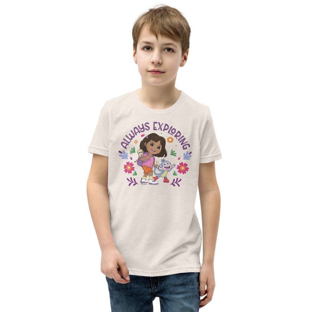 Dora Always Exploring Kids T-Shirt - Paramount Shop