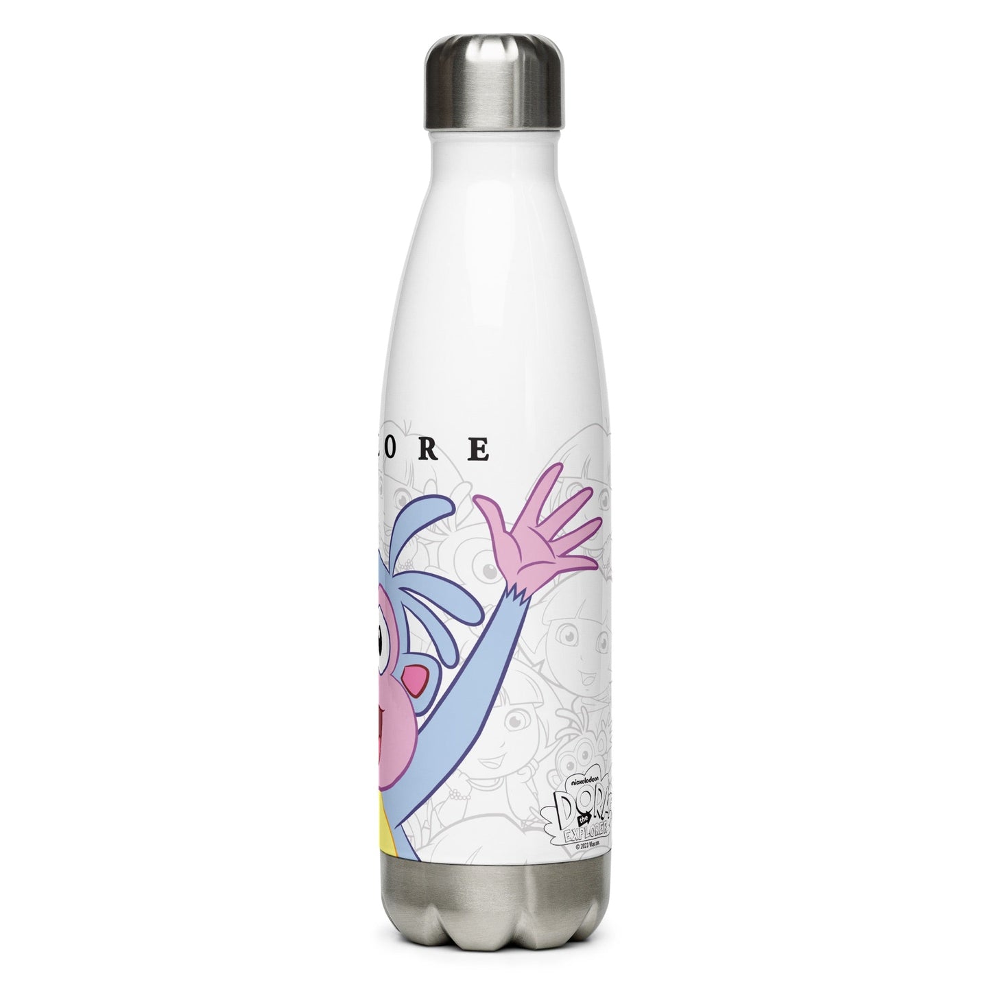 Dora the Explorer Boots Stainless Steel Water Bottle - Paramount Shop