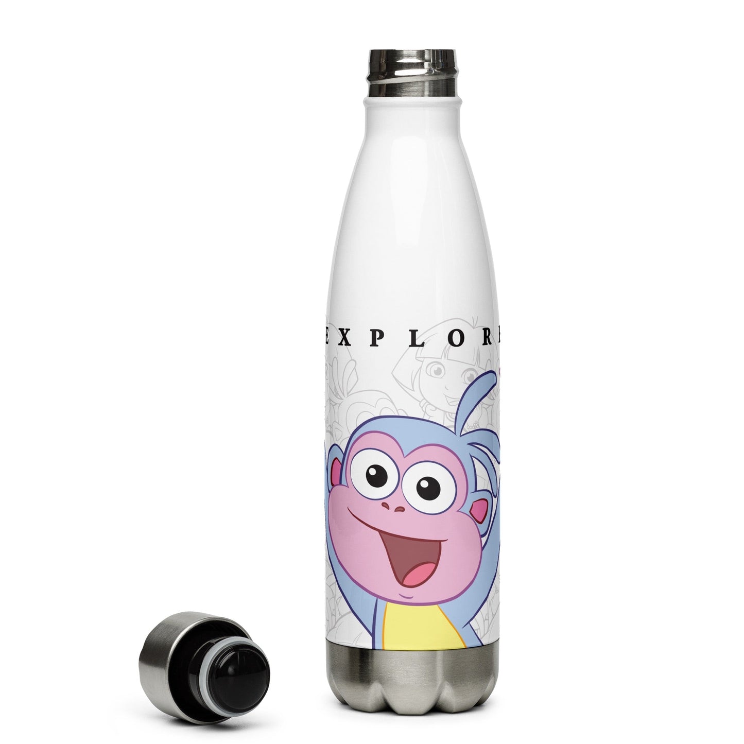 Dora the Explorer Boots Stainless Steel Water Bottle - Paramount Shop