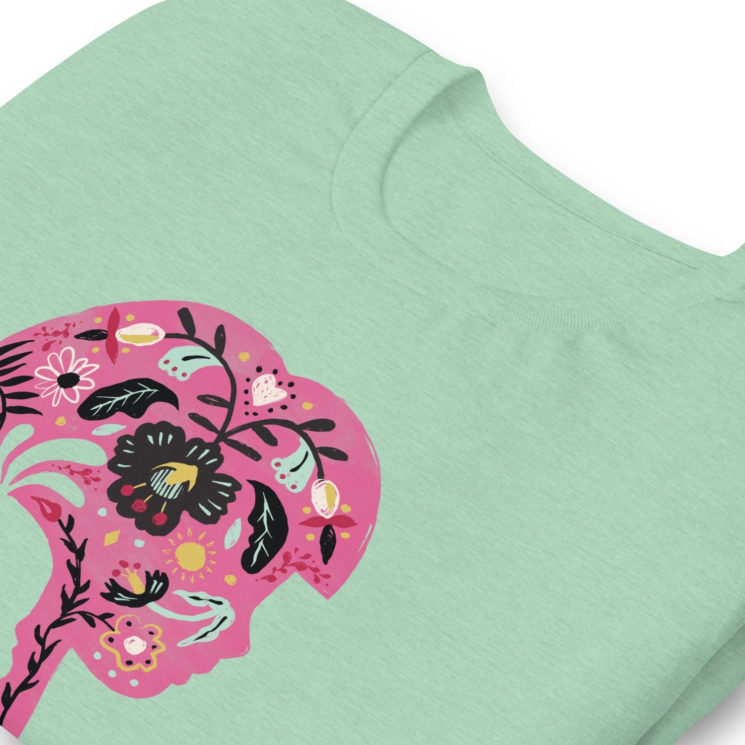 Dora the Explorer Floral Design Adult Short Sleeve T - Shirt - Paramount Shop