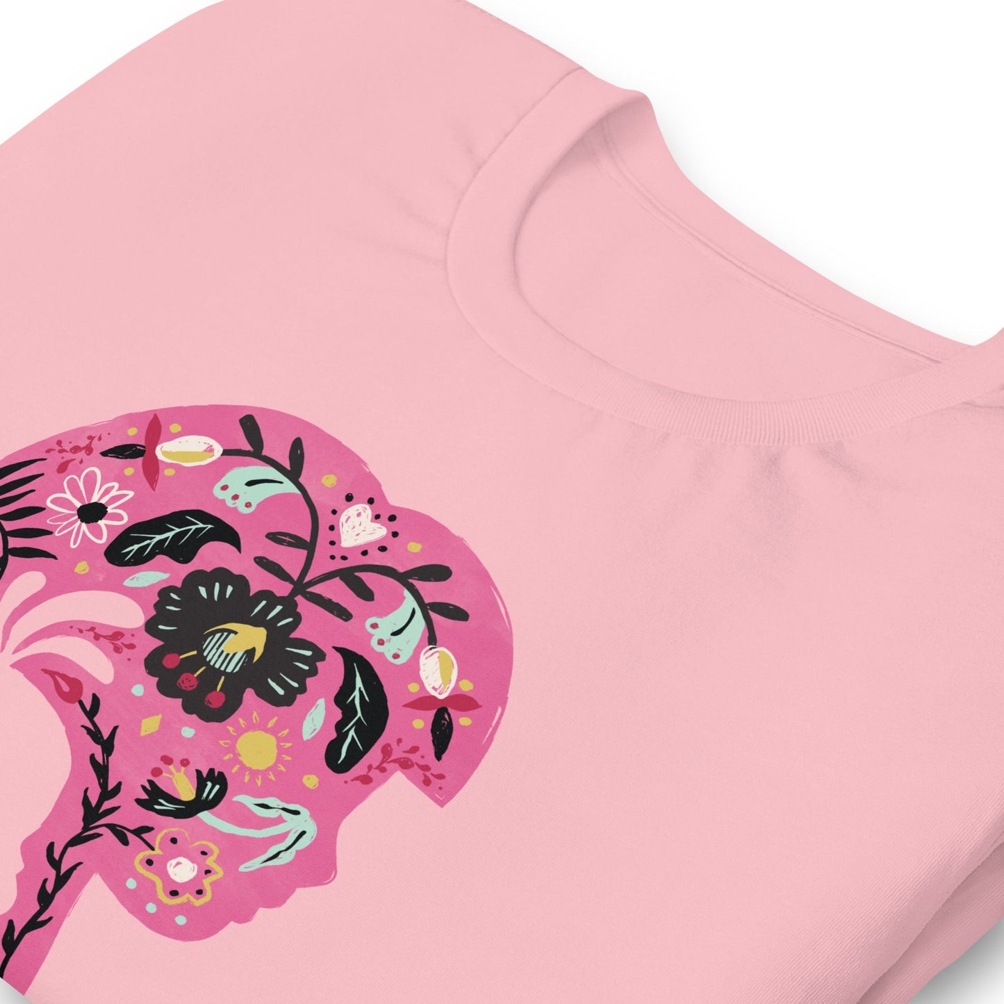 Dora the Explorer Floral Design Adult Short Sleeve T - Shirt - Paramount Shop