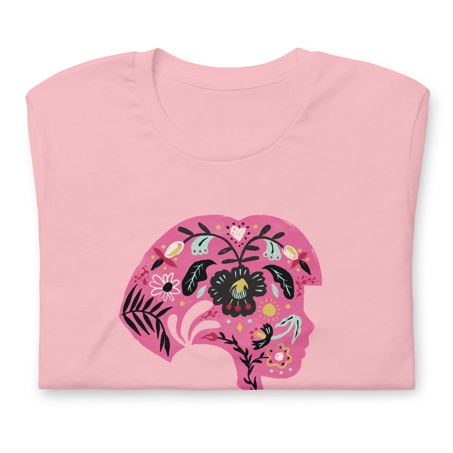 Dora the Explorer Floral Design Adult Short Sleeve T - Shirt - Paramount Shop