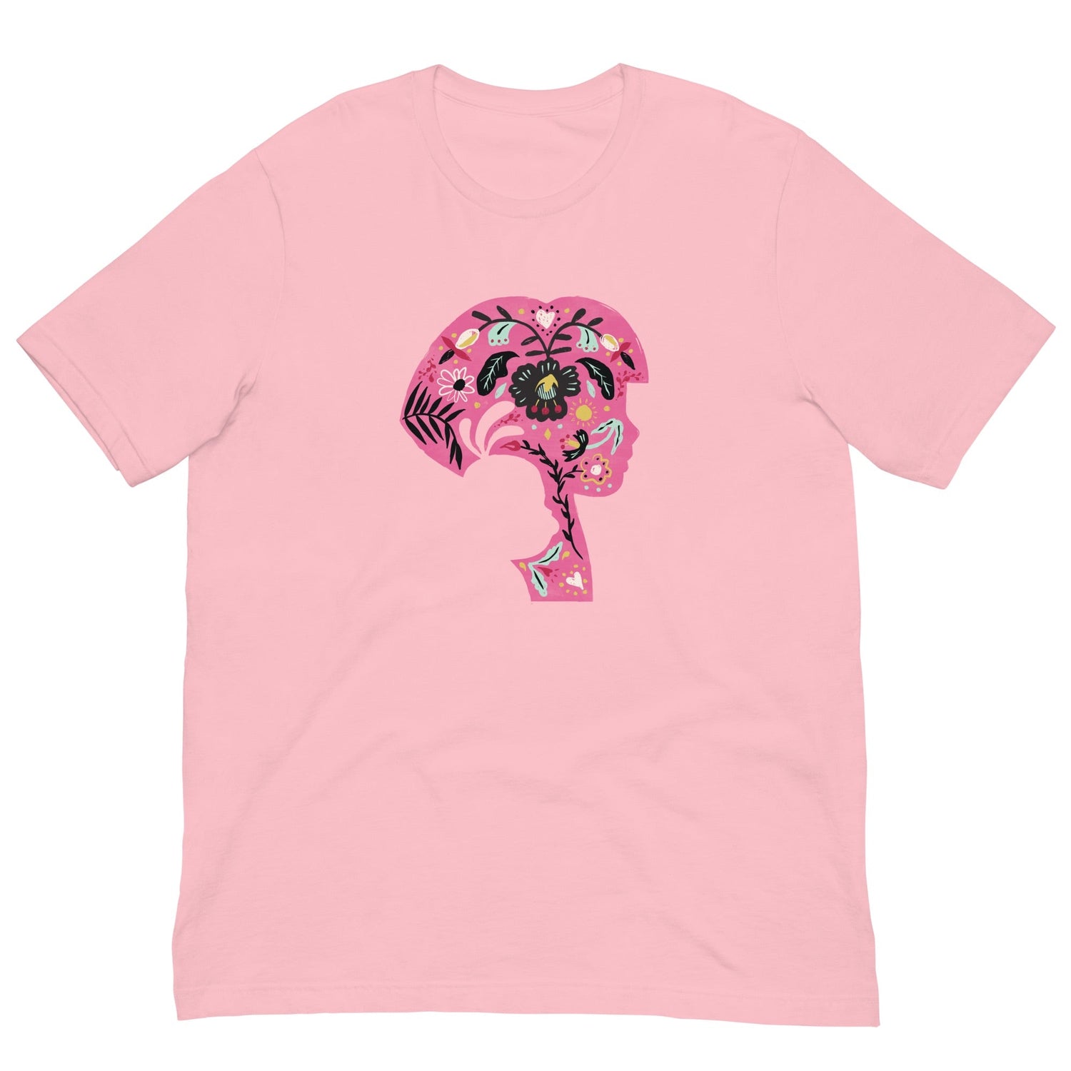 Dora the Explorer Floral Design Adult Short Sleeve T - Shirt - Paramount Shop